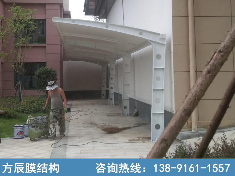 四川省綿陽(yáng)市梓潼縣梓州悅府電動(dòng)車停車棚兩組